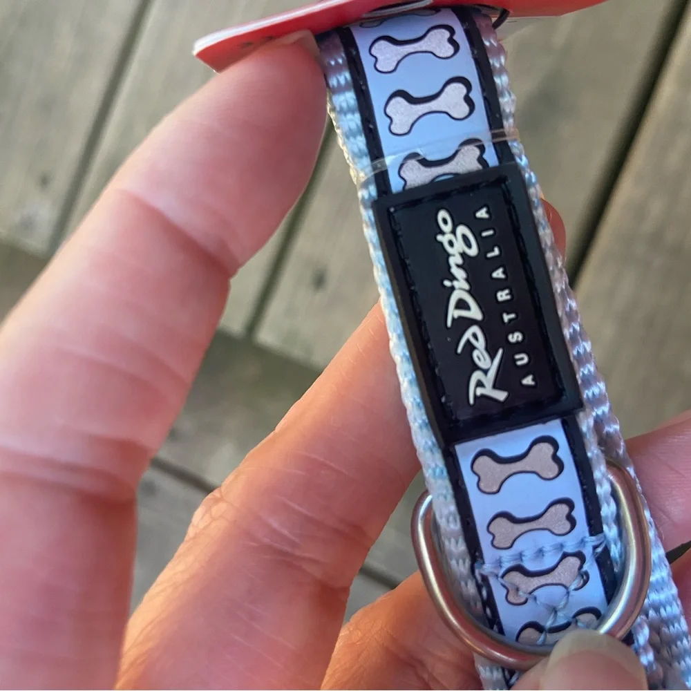 NWT Red Dingo Reflective Dog Collar